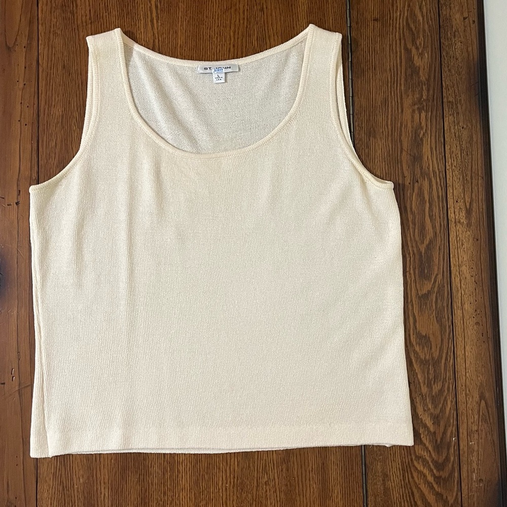 💥St. John Sleeveless Knit Shell